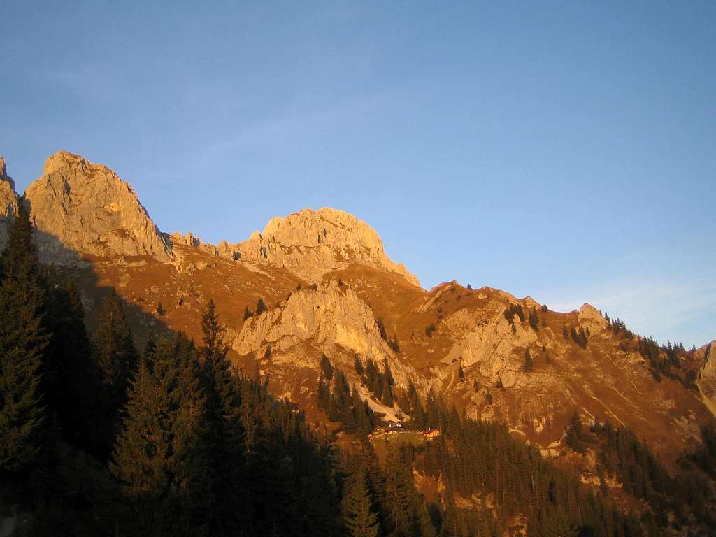 Evening light near Gimpel