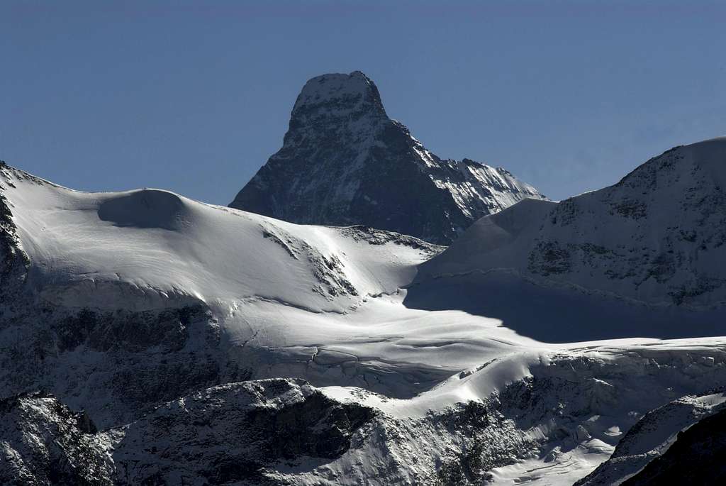 Matterhorn from Val de Zinal.