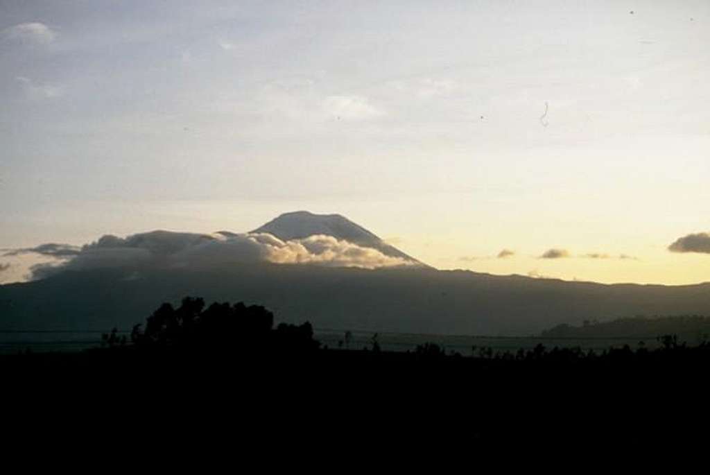 Chimborazo from the road of...