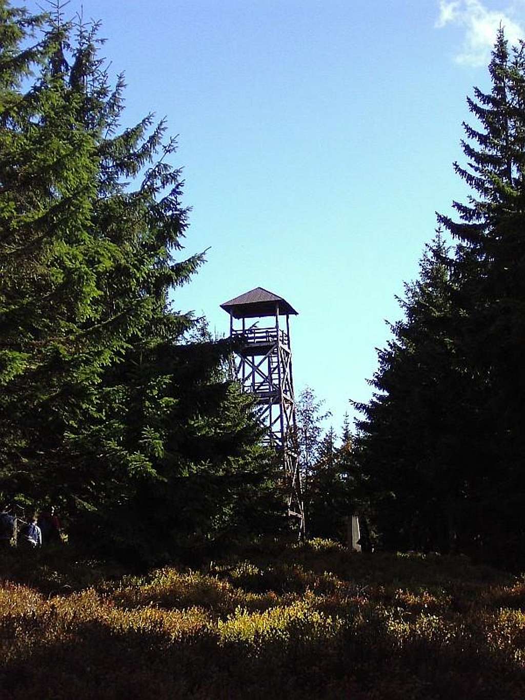 Viewing tower on top of Radziejowa