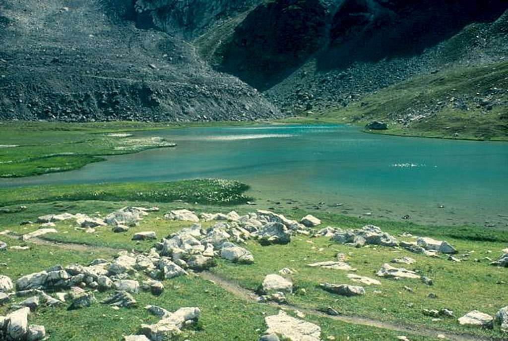 Lac du glacier de Marinet
...