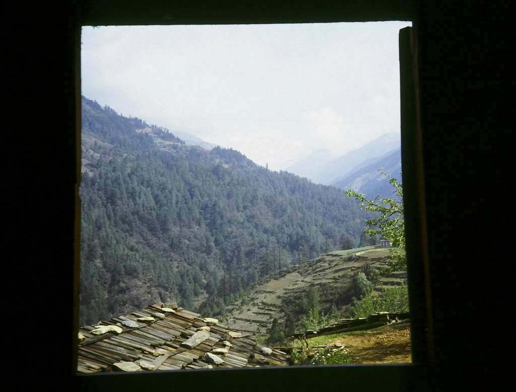Room with a view to the Himalayan foothills!