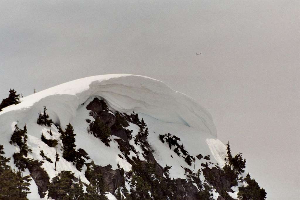 Cornice on Mazama Dome.