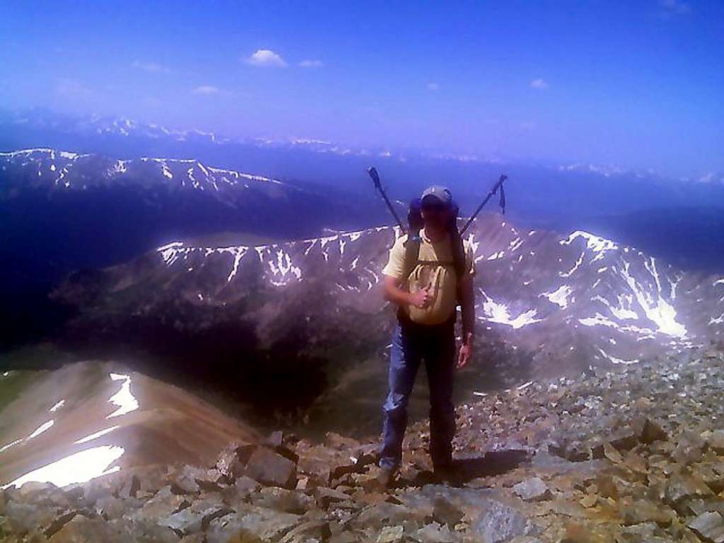 On Top Of Grays Peak 7/2008