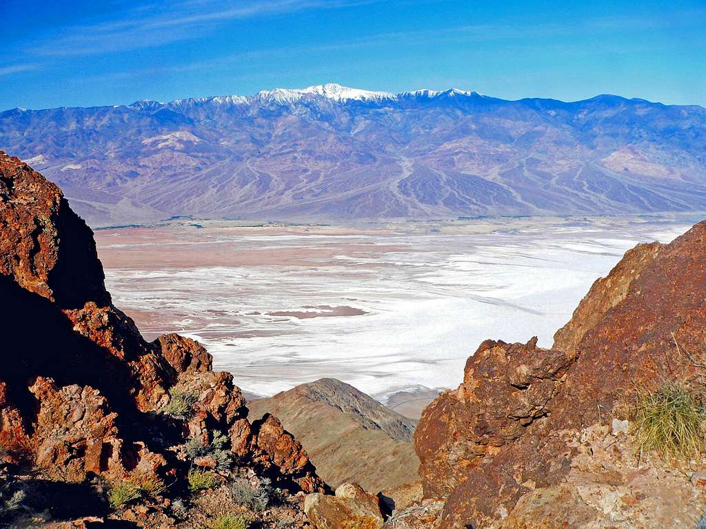 Telescope Peak from the Black Mtns.