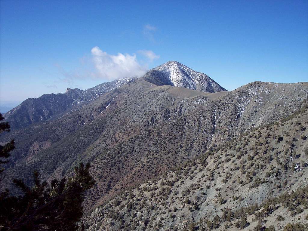Telescope Peak from trail