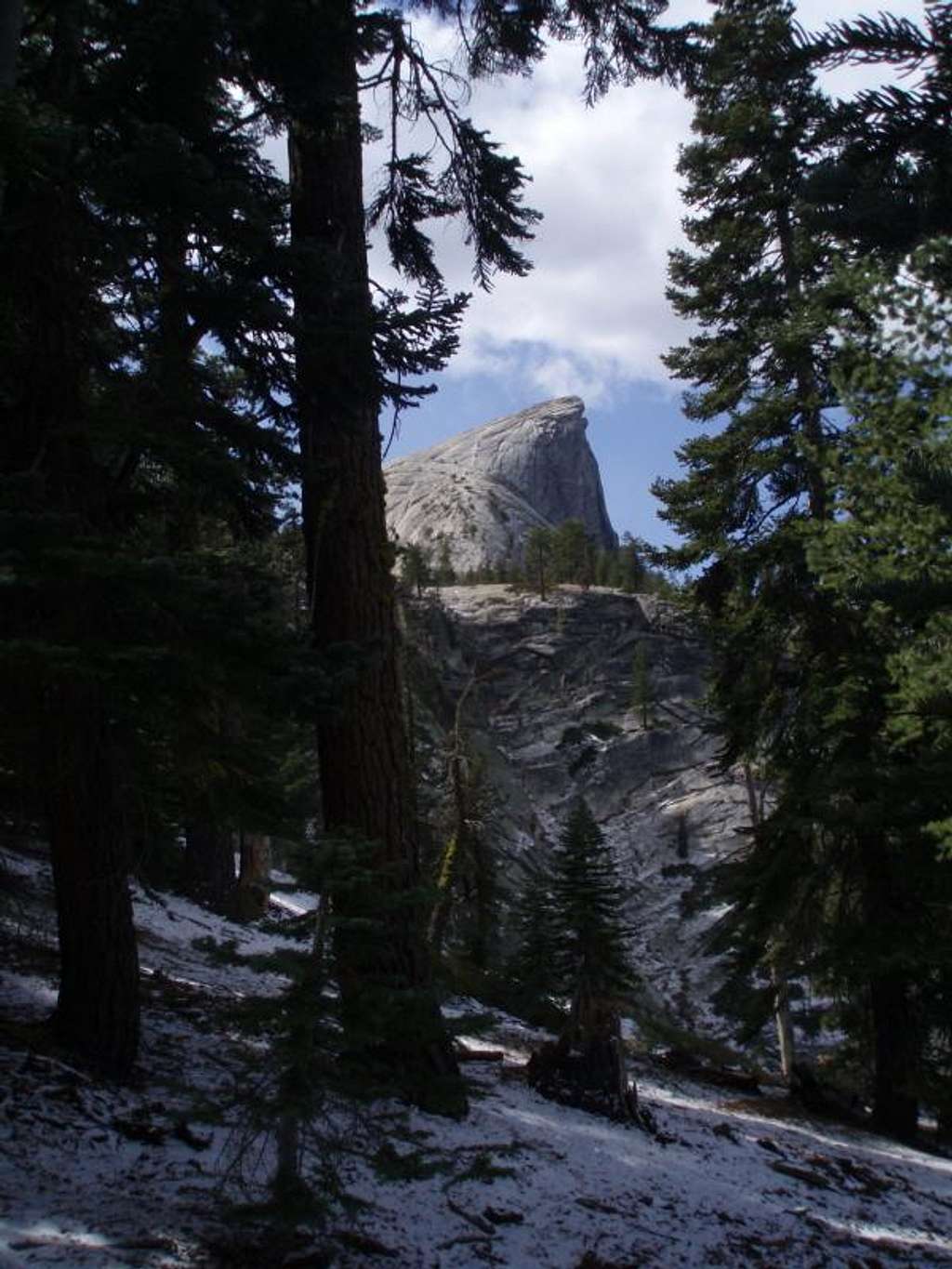 Half Dome's Other Side