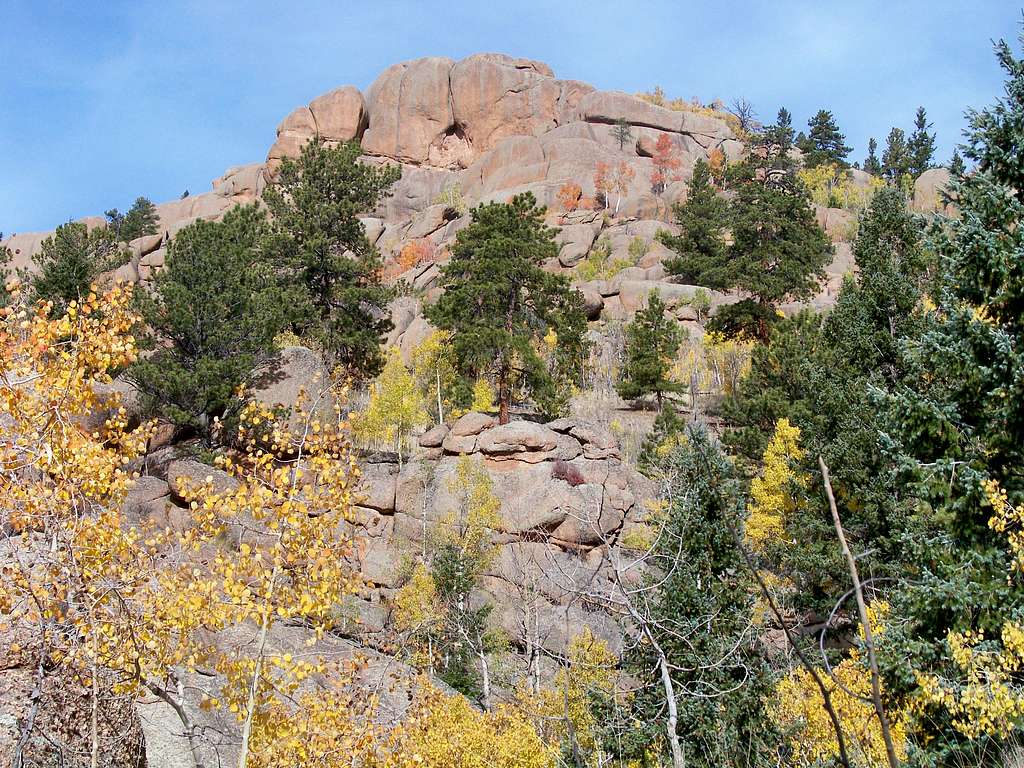 October Colorado Color en route to South Tarryall Peak