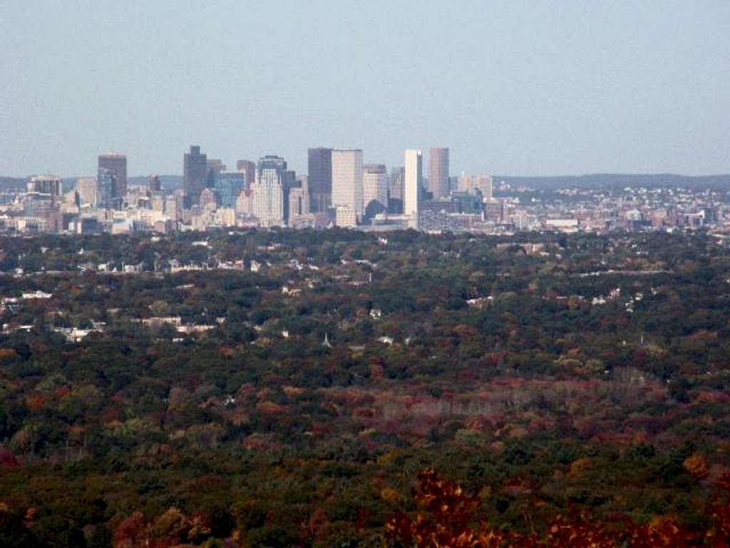 Boston from Great Blue Hill