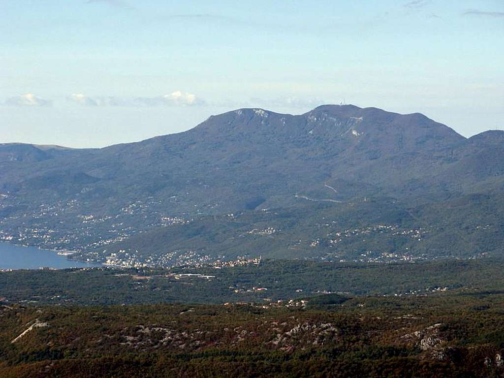 Učka mountain