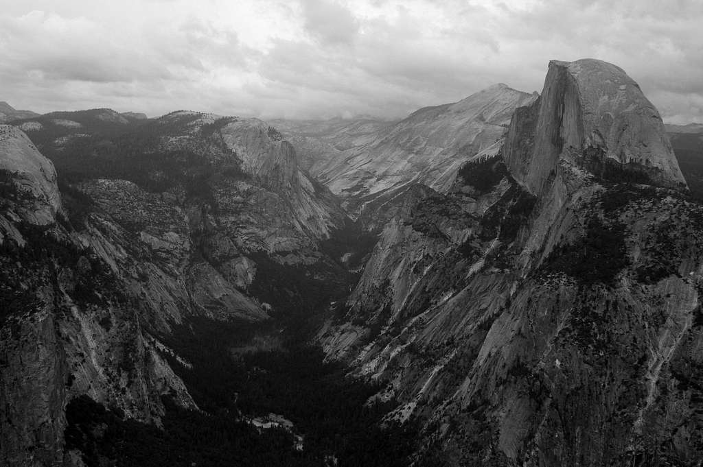 The Valley from Glacier Point