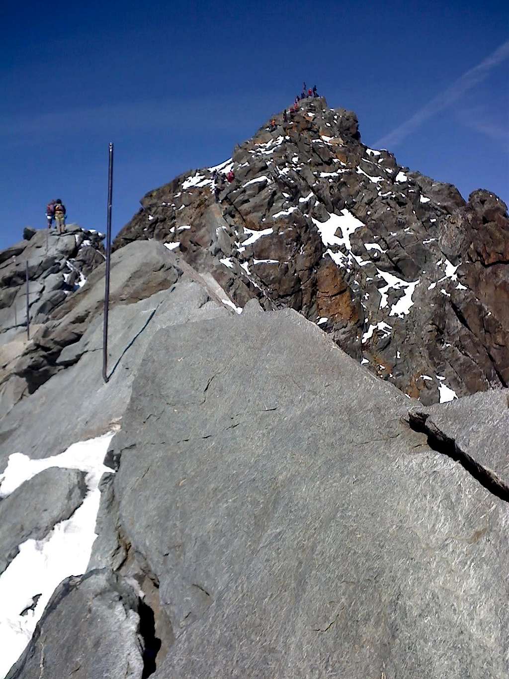 Grossglockner summit ridge