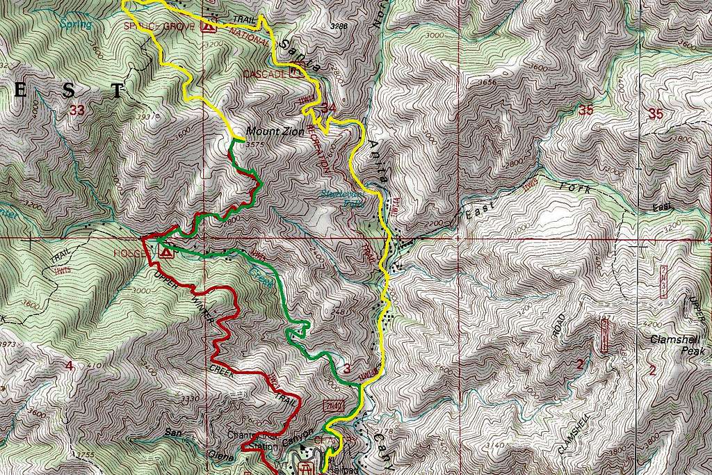 Mount Zion Routes