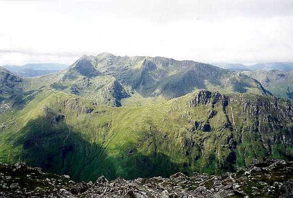 The Saddle from the 5 Sisters of Kintail
