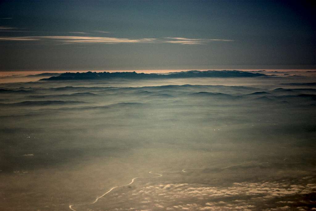 Tatras from sky