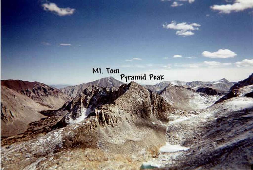  Pyramid Peak from Mt. Mills,...