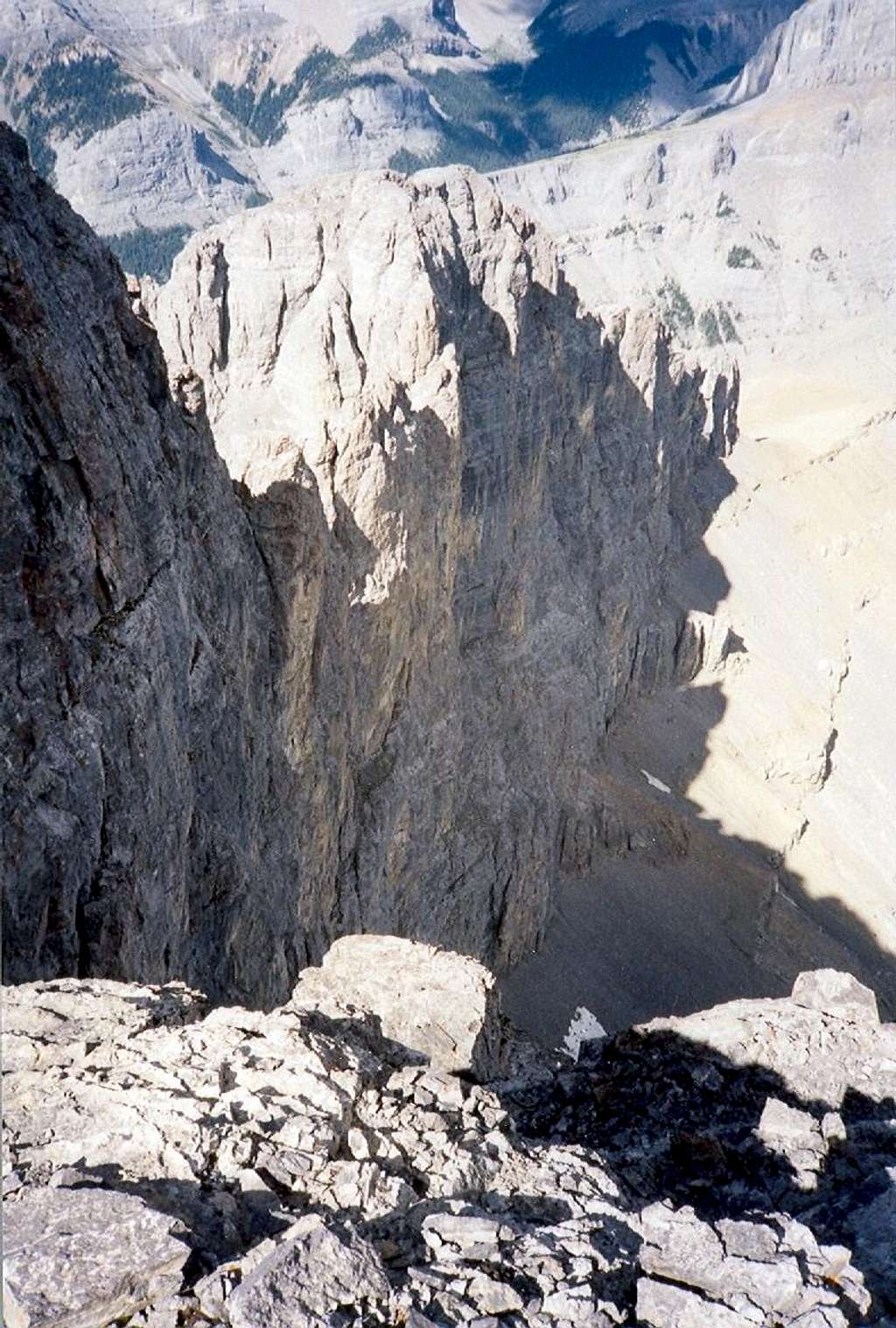 West summit and North face of West Ridge