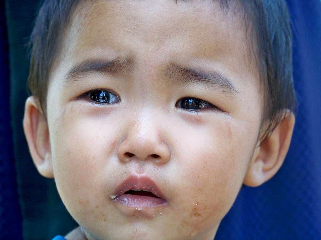 Akha Hill Tribe Boy, Northern Thailand