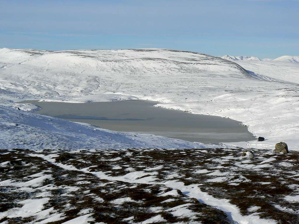 Frozen Loch Vrotachan