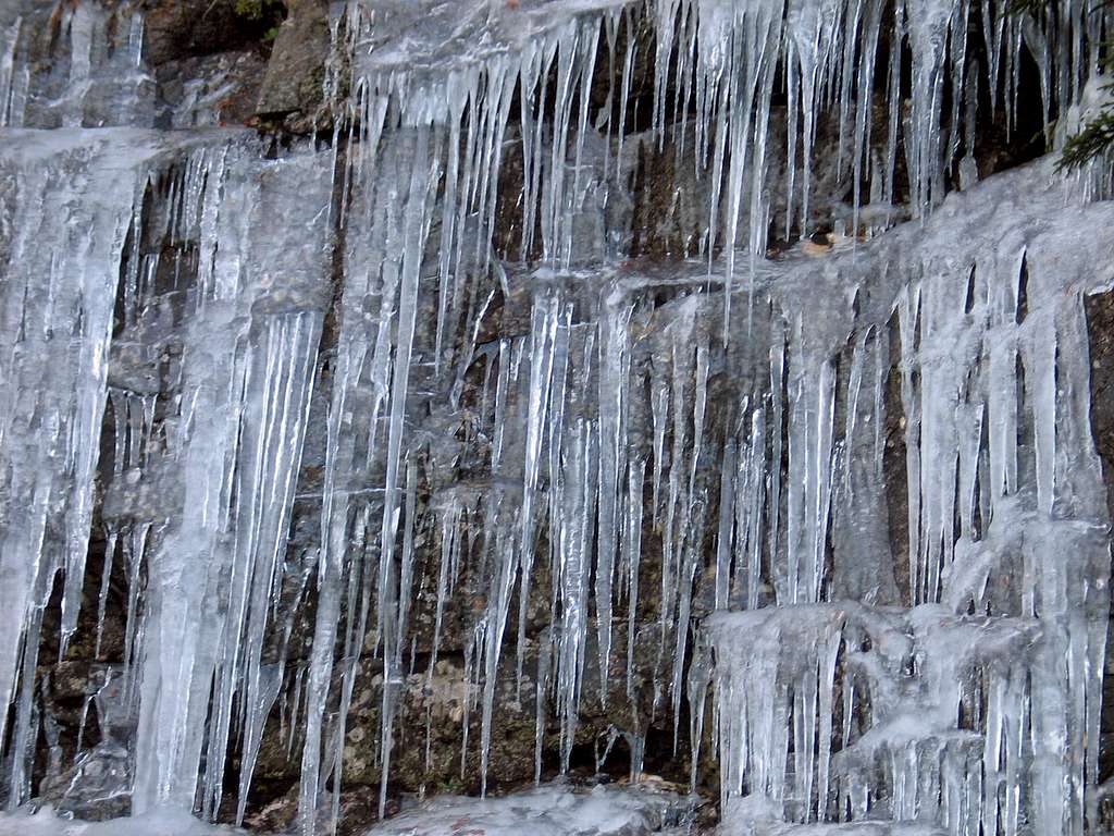 Great Smoky Mtn NP - Icy Wall