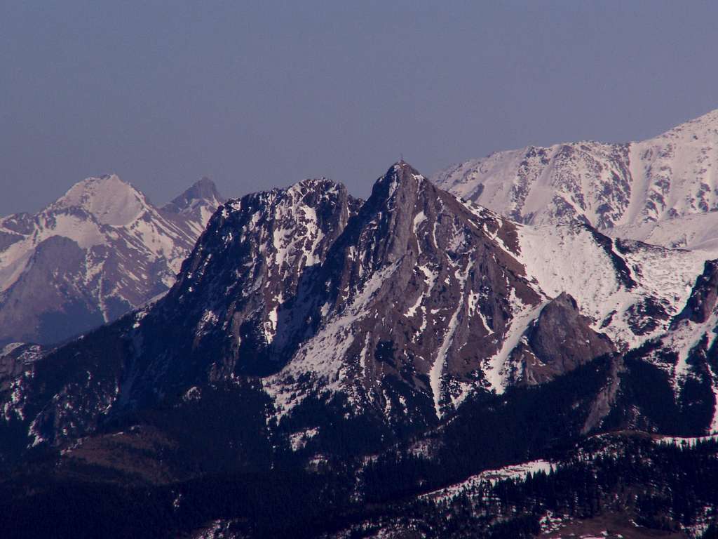 Giewont from Osobita