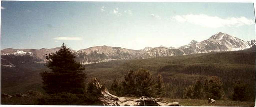 Warren Peak (extreme right)...
