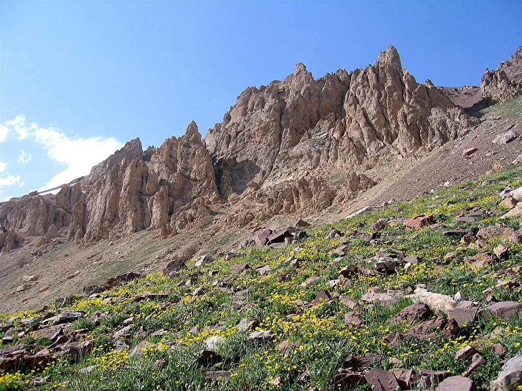 Rocky Sub-Peaks, South Face