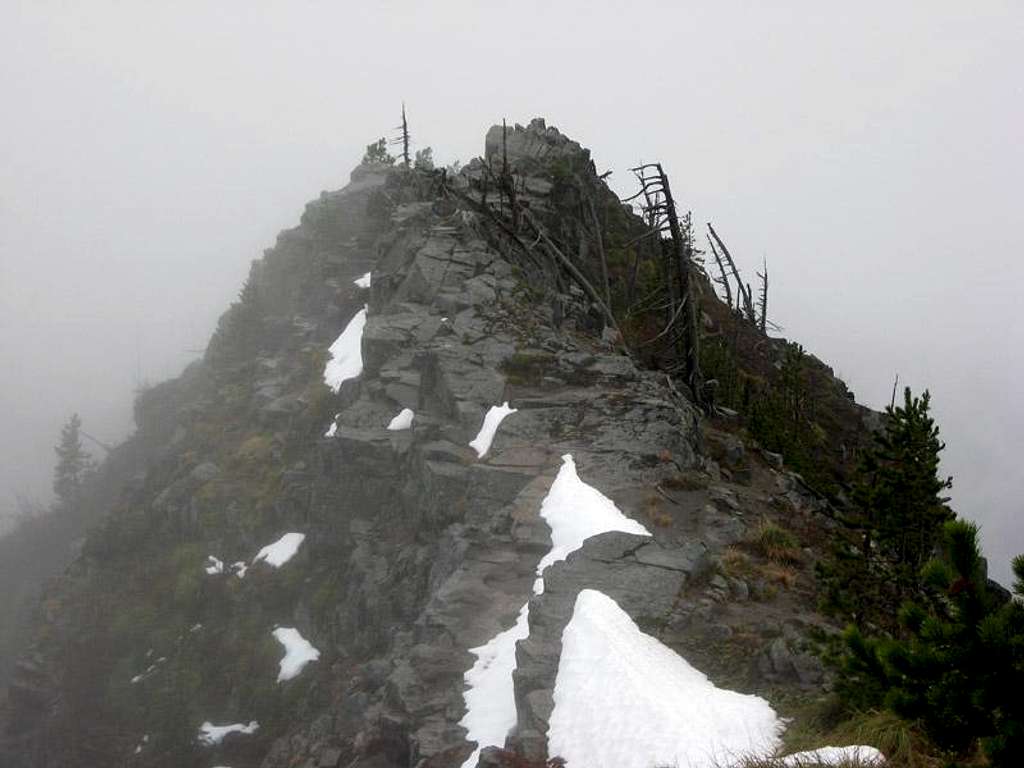 Ridgeline on West Peak