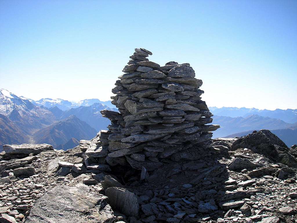 Summit of Cima di Camadra 3172m