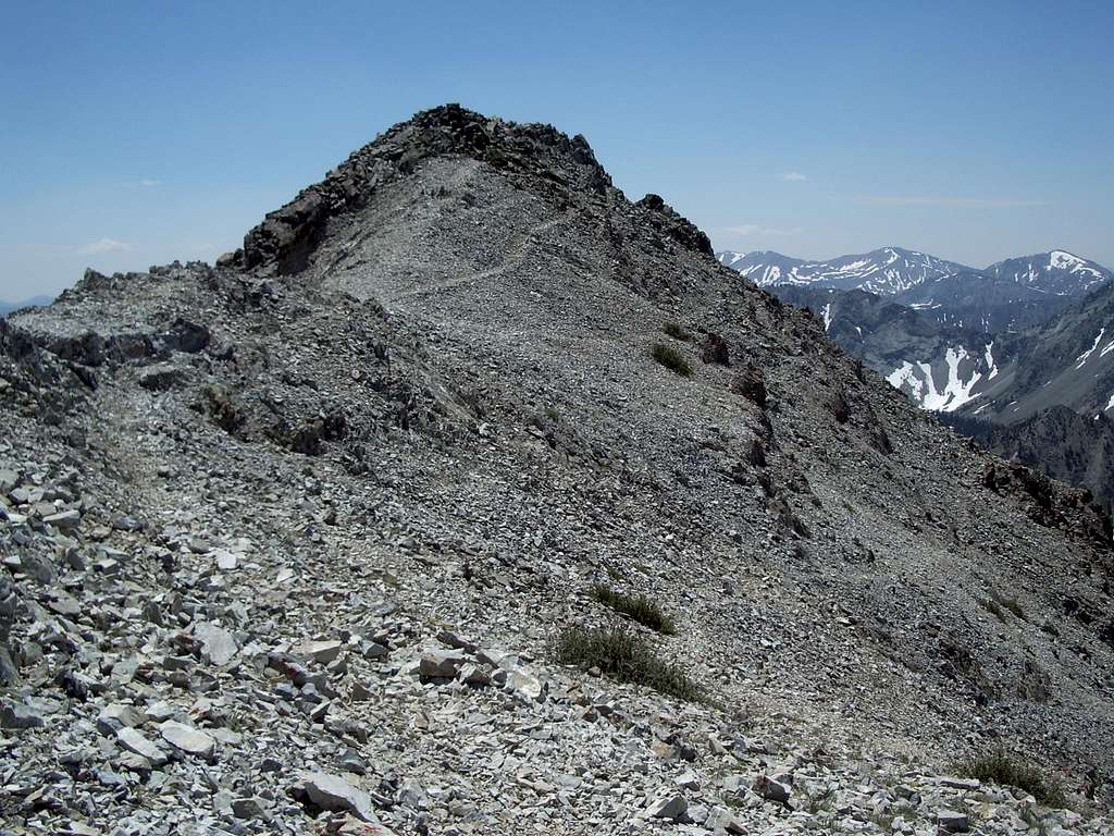 Looking Back to the Summit of Norton
