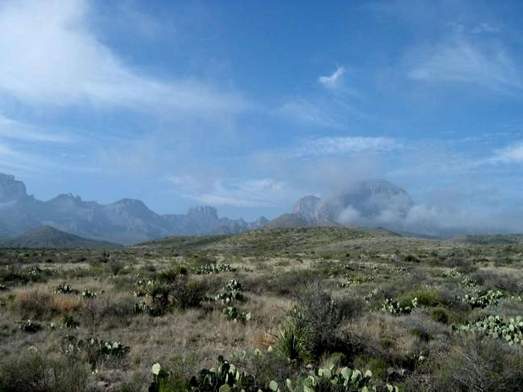 Chisos mountains March 2004