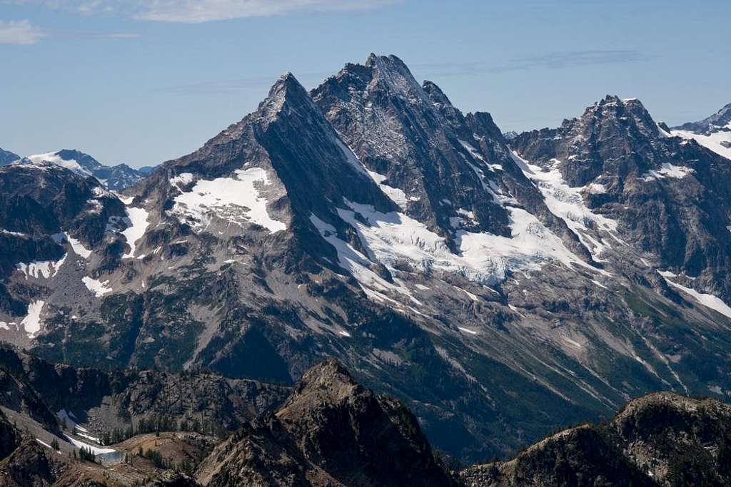 Mount Goode, from Corteo Peak