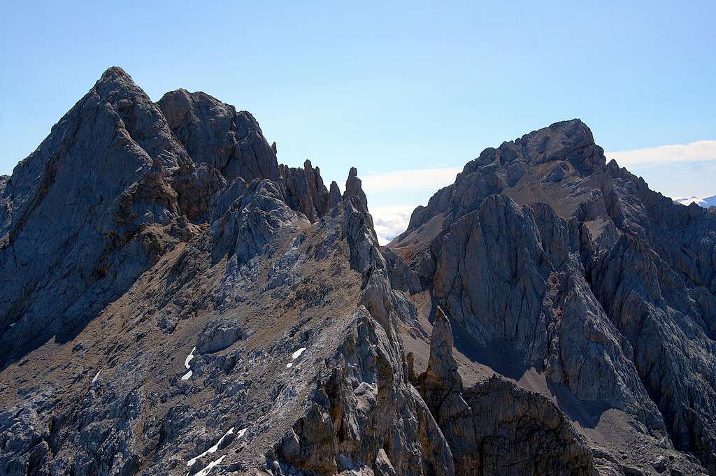 Picos de Santa Ana and Peña Vieja