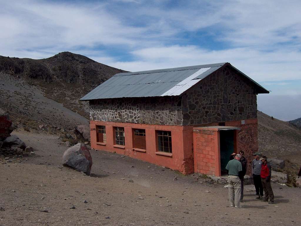 The hut at Piedra Grande