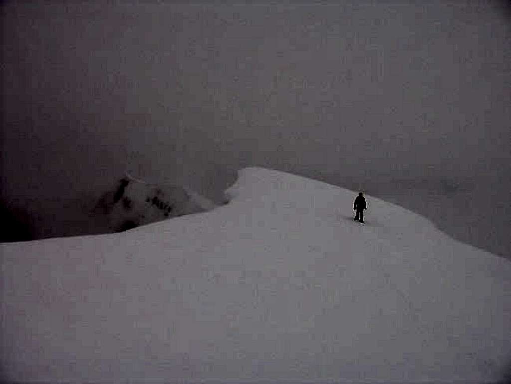 Last year on the cornice on a...