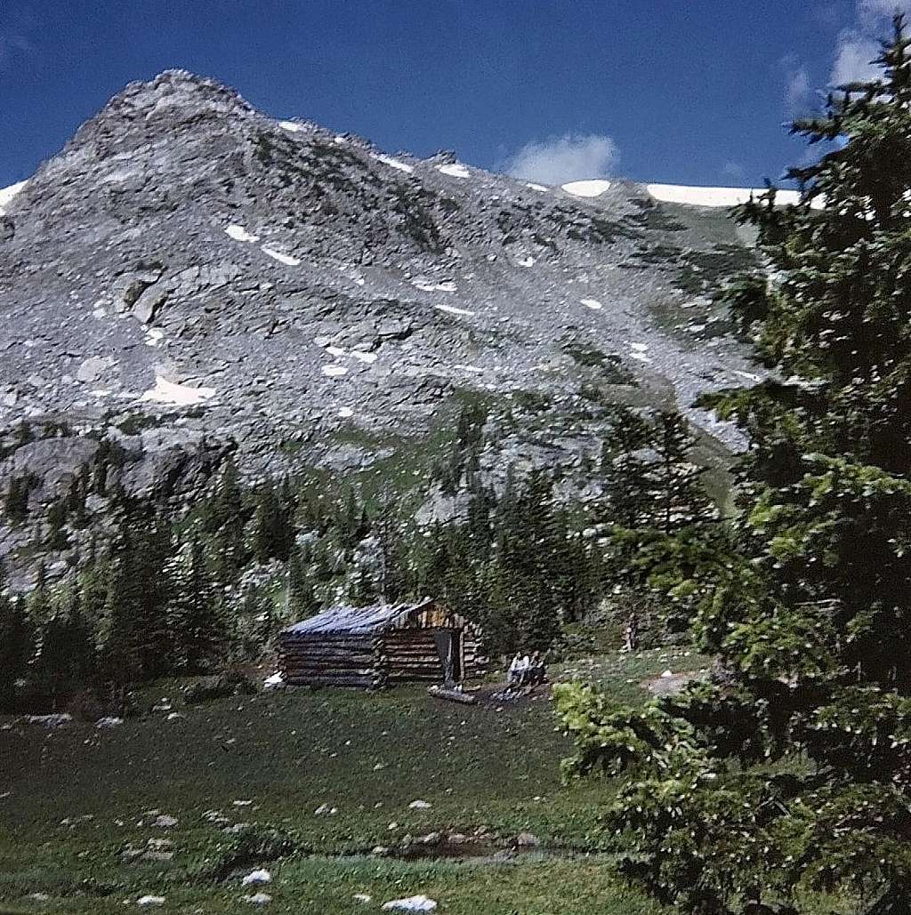 Rocky Mtn High 1973 - Cabin below Arapaho Pass