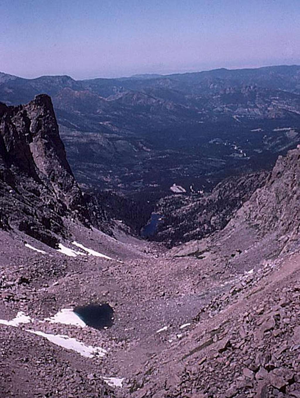 Rocky Mtn High 1975 - Looking back at Tyndall Gorge