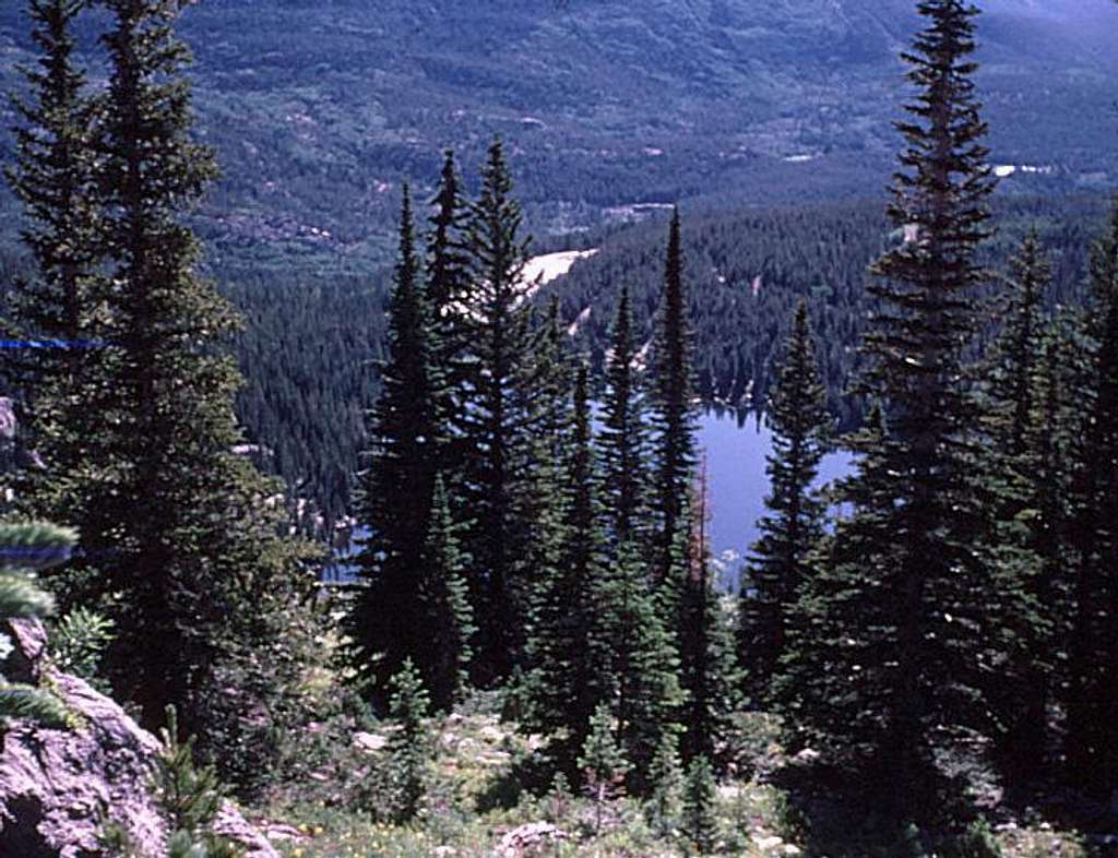 Rocky Mtn High 1975 - Bear Lake below Flattop