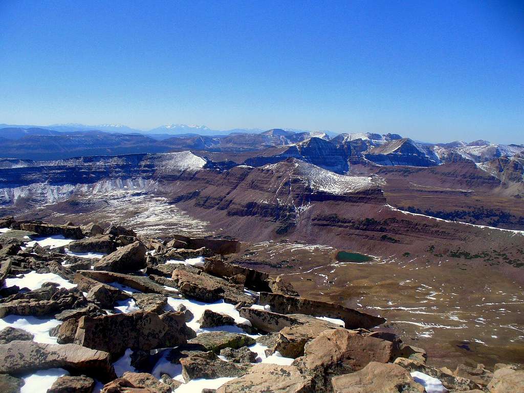 View West from Mount Lovenia