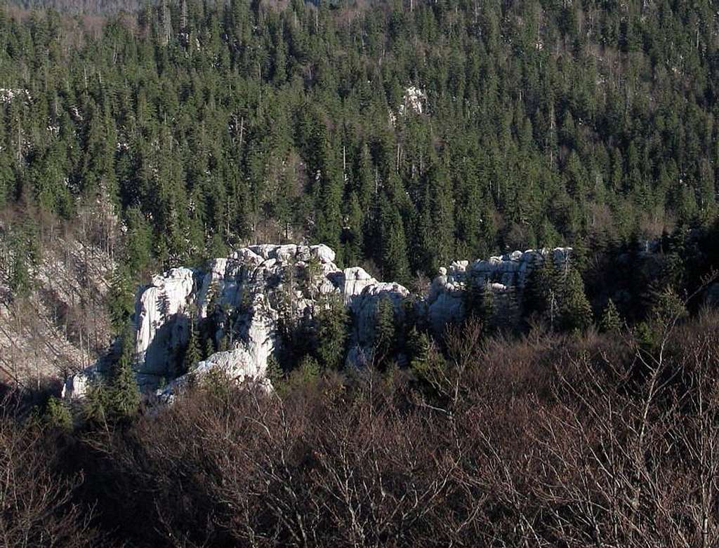 White rocks of Bitoraj