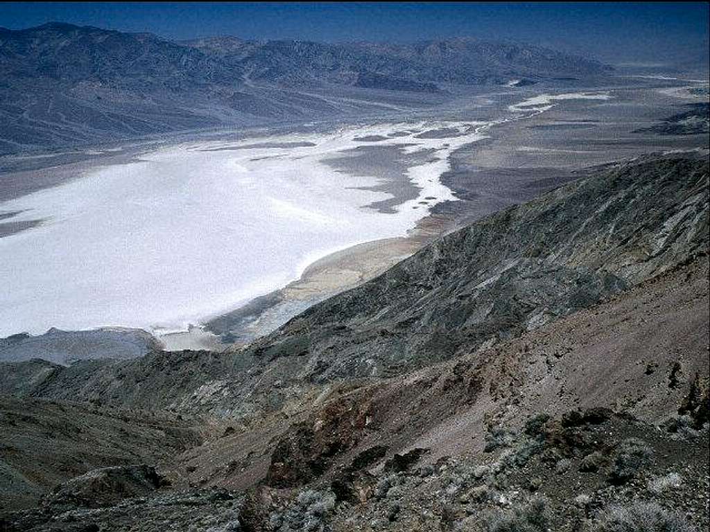 Overlooking Death Valley from...