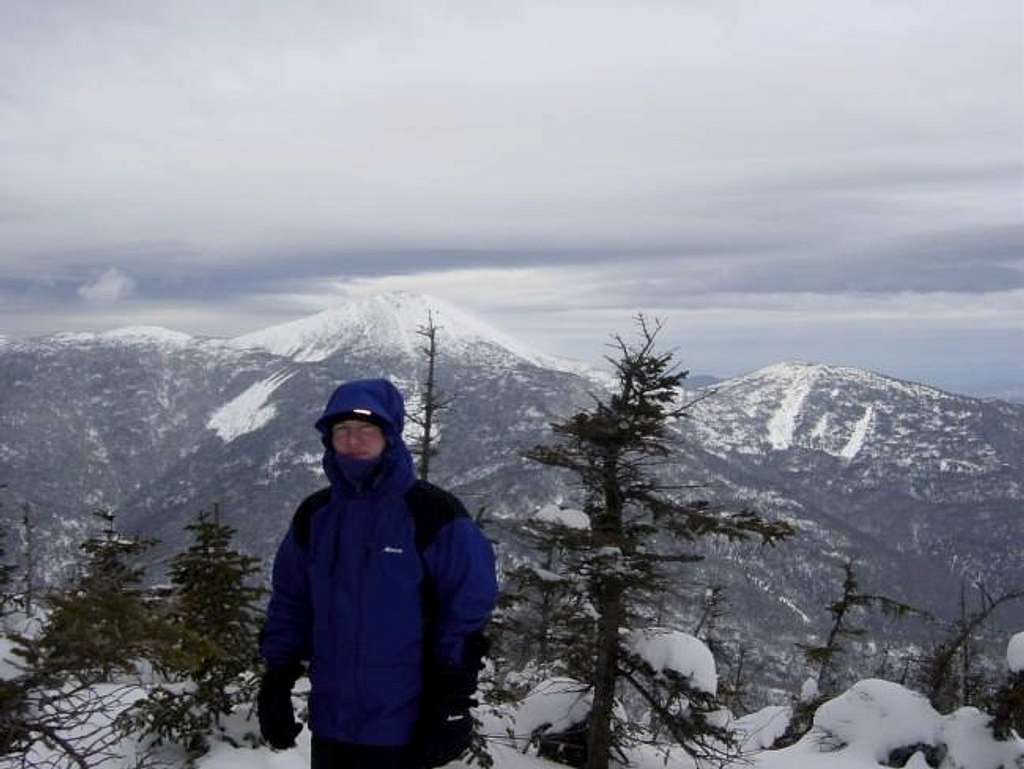 Me at the top of Mt Colden...