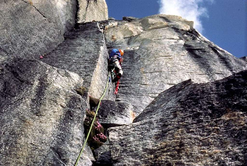 Easy Aid on the Gargoyle, Great Gorge