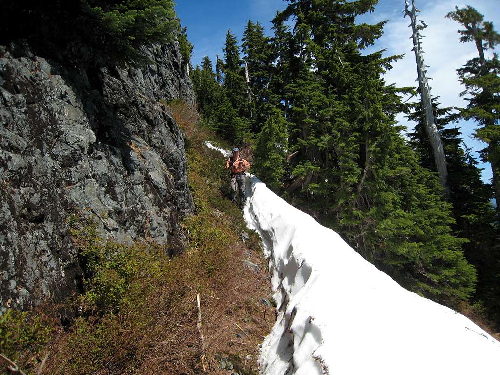 Traversing the South Face