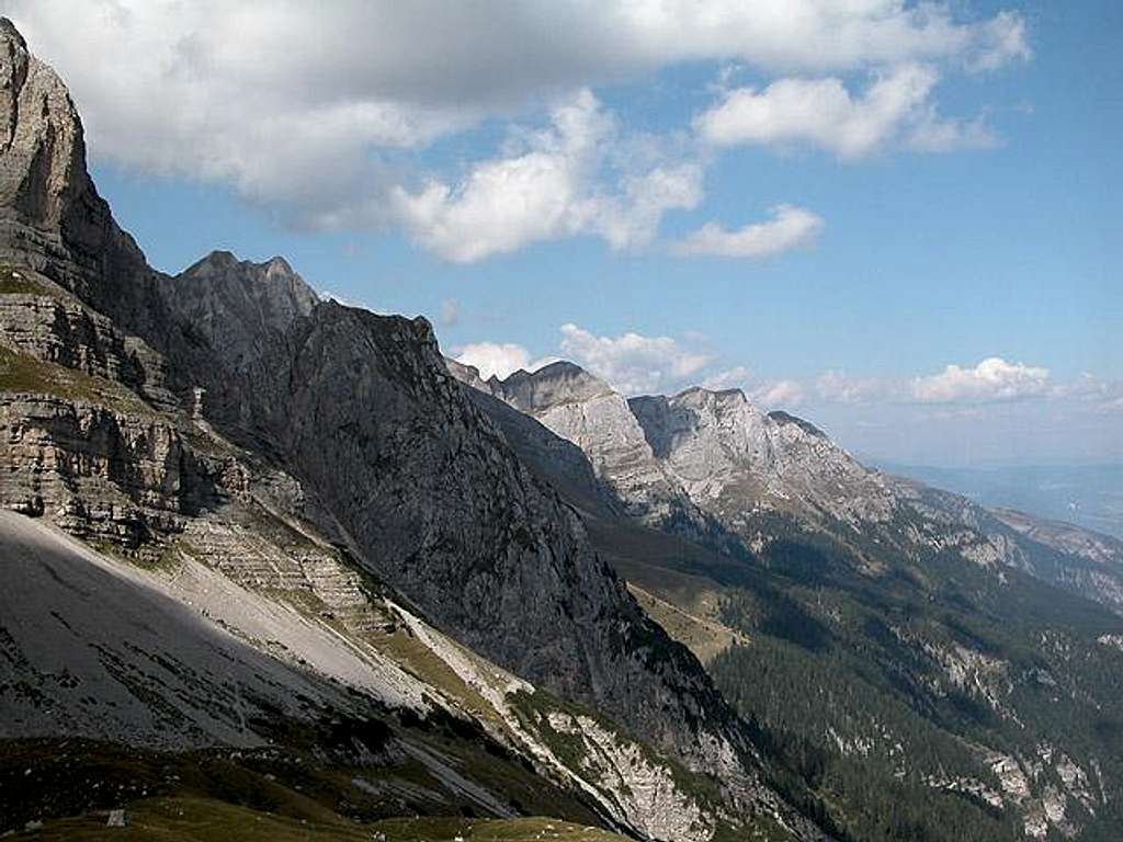 The northern Brenta seen from...