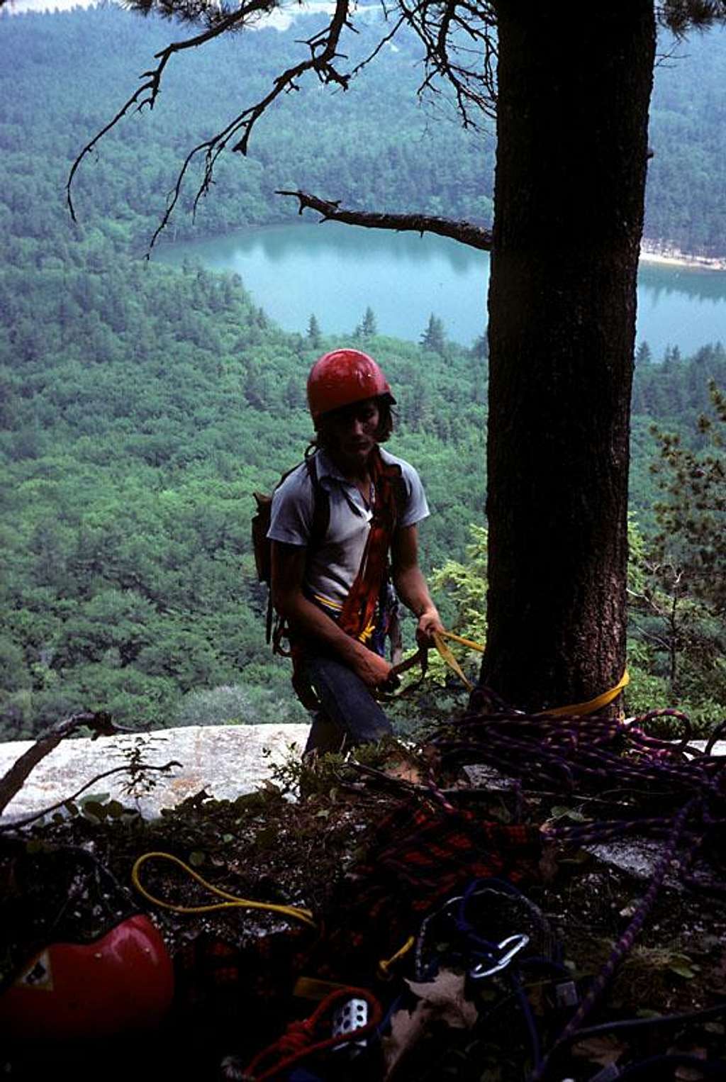 Whitehorse Ledge, NH, in the 1970s