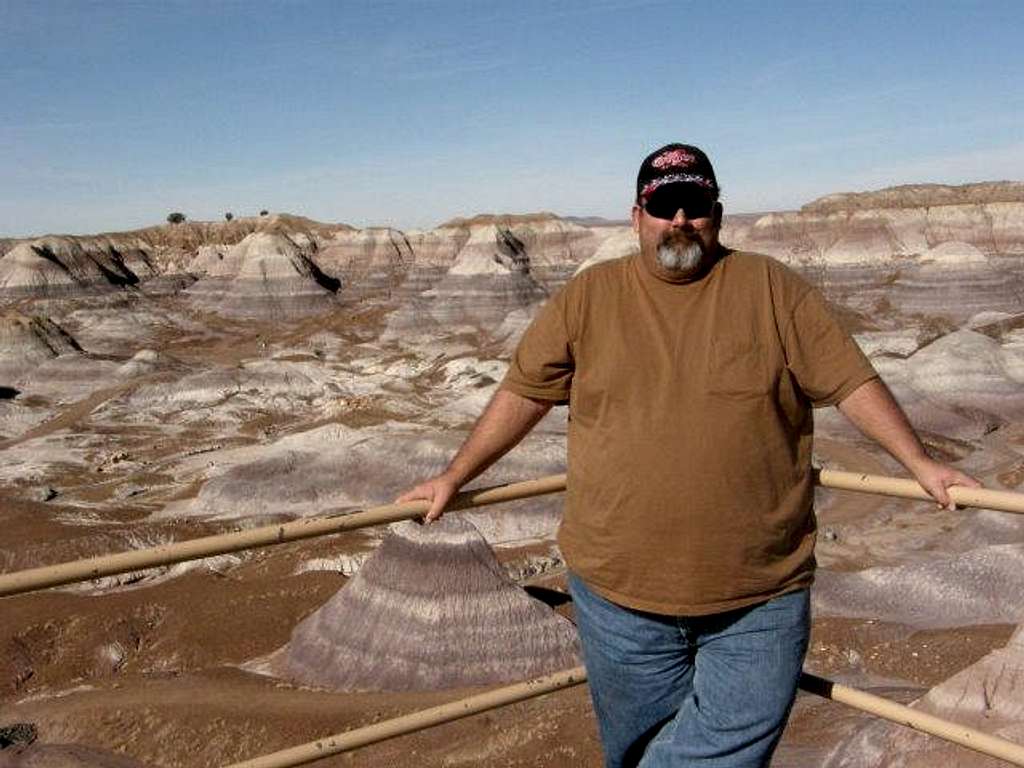 Todd at Petrified Forest