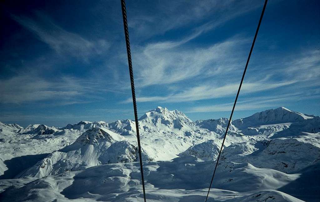 Skiing in the Vanoise
