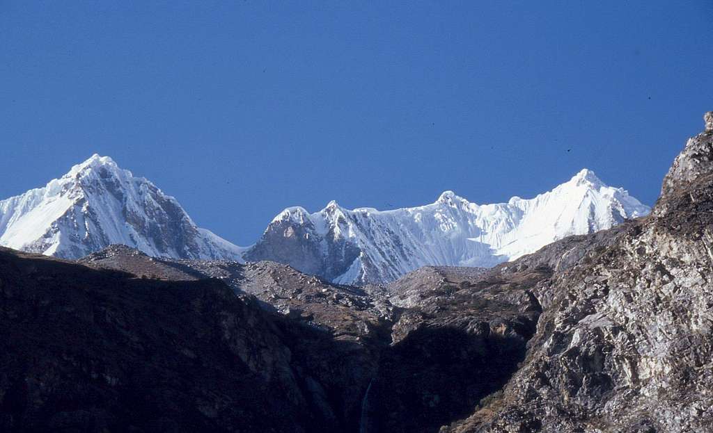 Nevados in the Santa Cruz trek