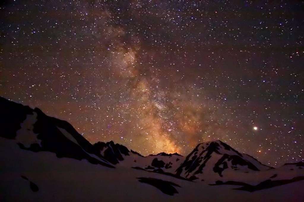 Milky Way over Olympic Mtns